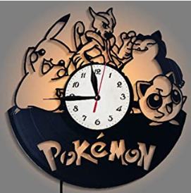 Reloj Digital Pokemon Pikachu Luminoso