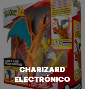 charizard electronico vs pikachu
