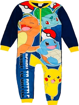 pijama mono pokemon iniciales