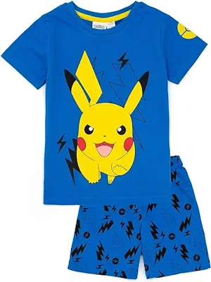 pijama de pikachu niño