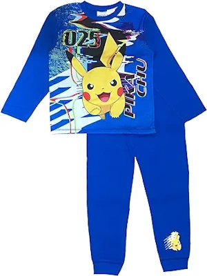 pijama pikachu azul